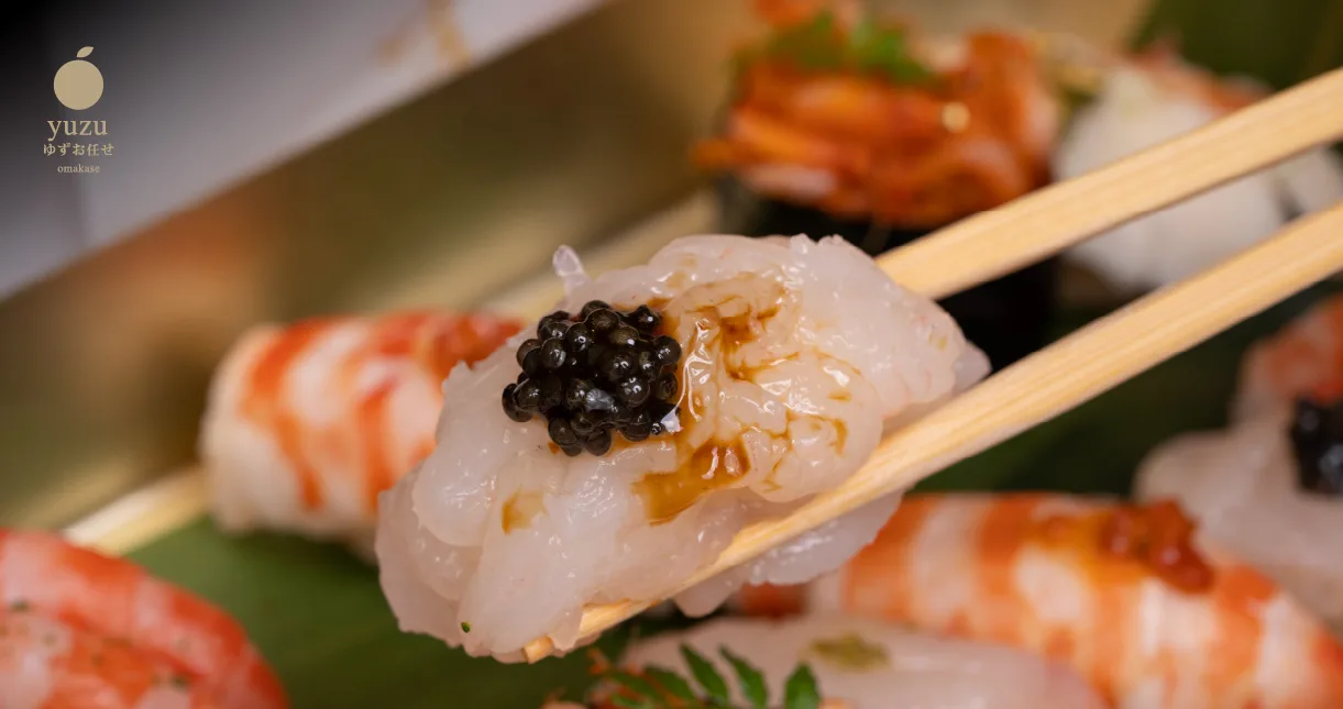 Exquisite sushi creations