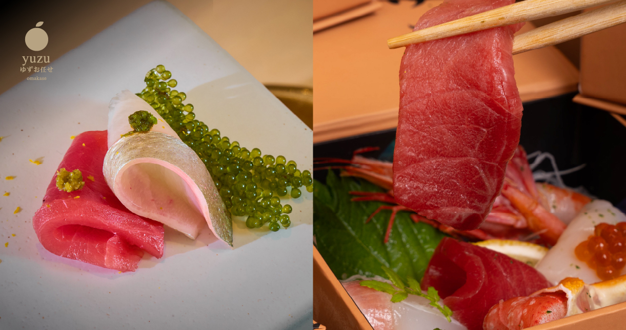 Nigiri vs sashimi